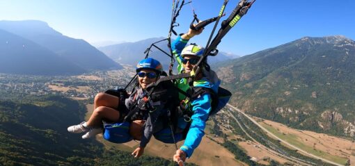 Parapente à Valmeinier sasison estivale 2023