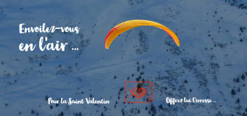 Saint Valentin Envergure Parapente