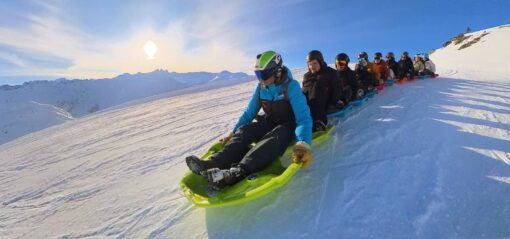 Snake gliss à Valmeinier saison 2025-2026