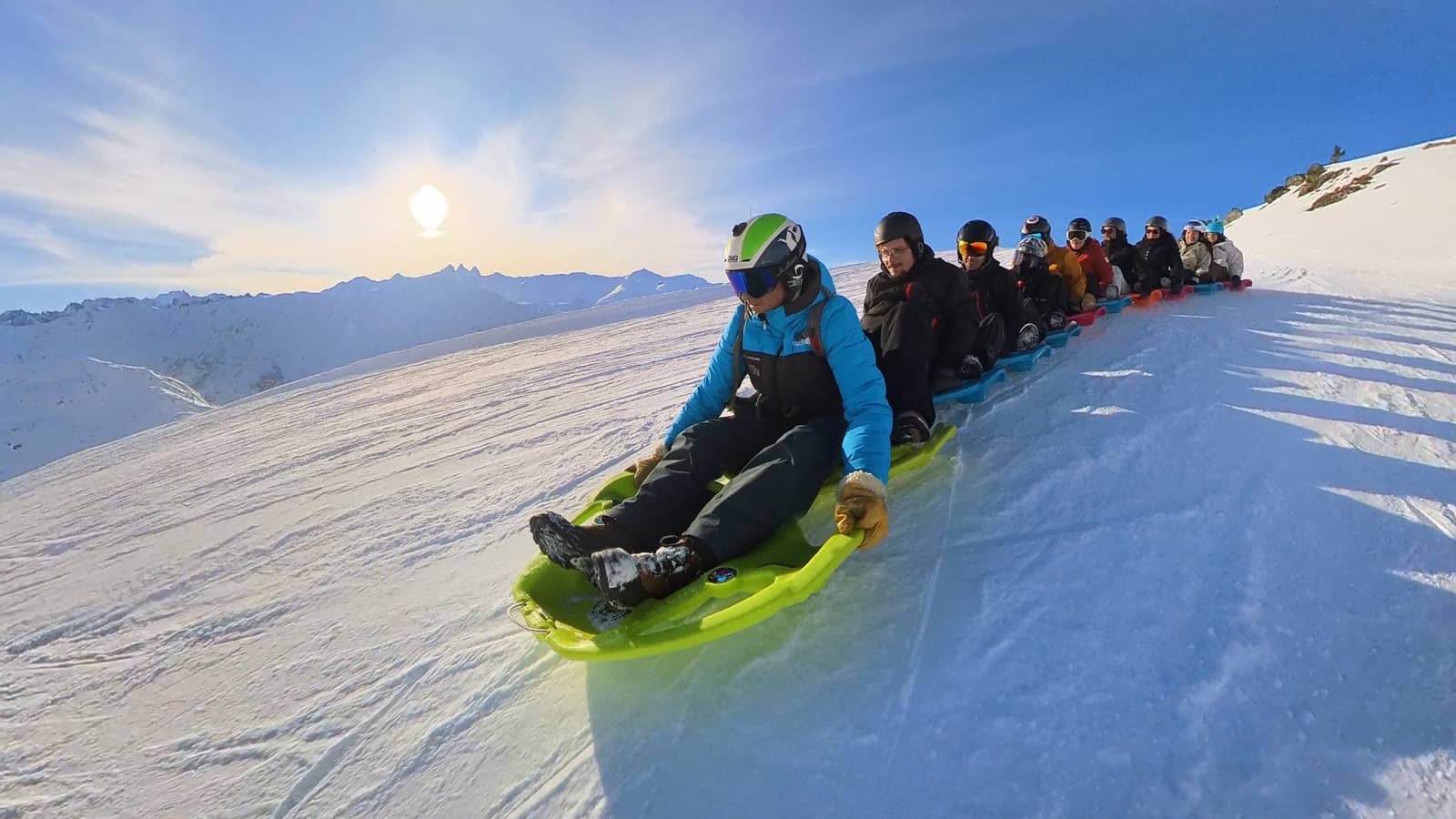 Snake gliss à Valmeinier saison 2025-2026