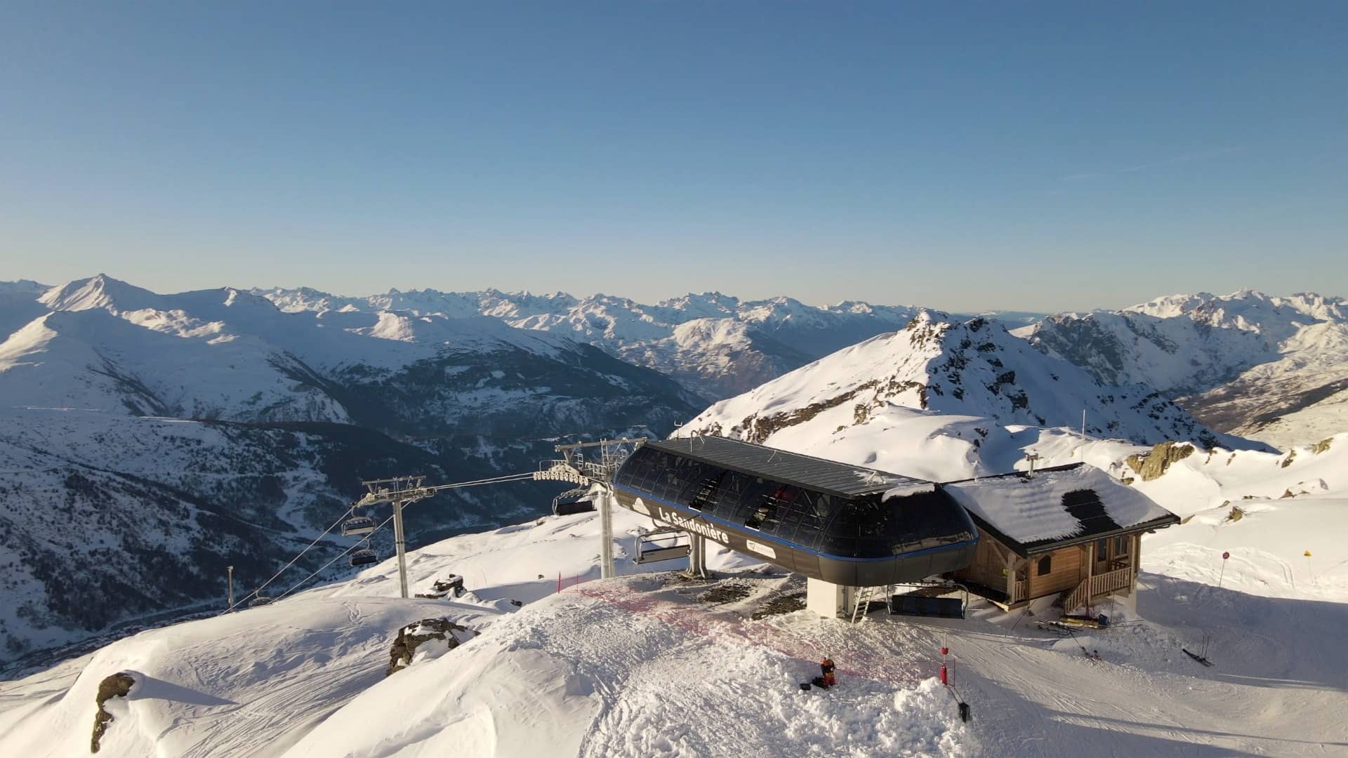 La Sandonière - Le plus haut télésiège de la Maurienne