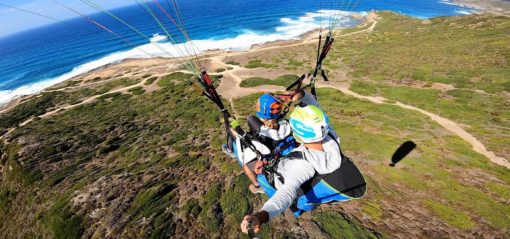 Vol parapente en Sardaigne