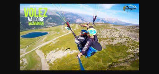 Vol en parapente pour s'évader