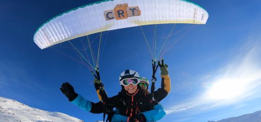 Envergure Parapente voile Level Wings CRT 2023