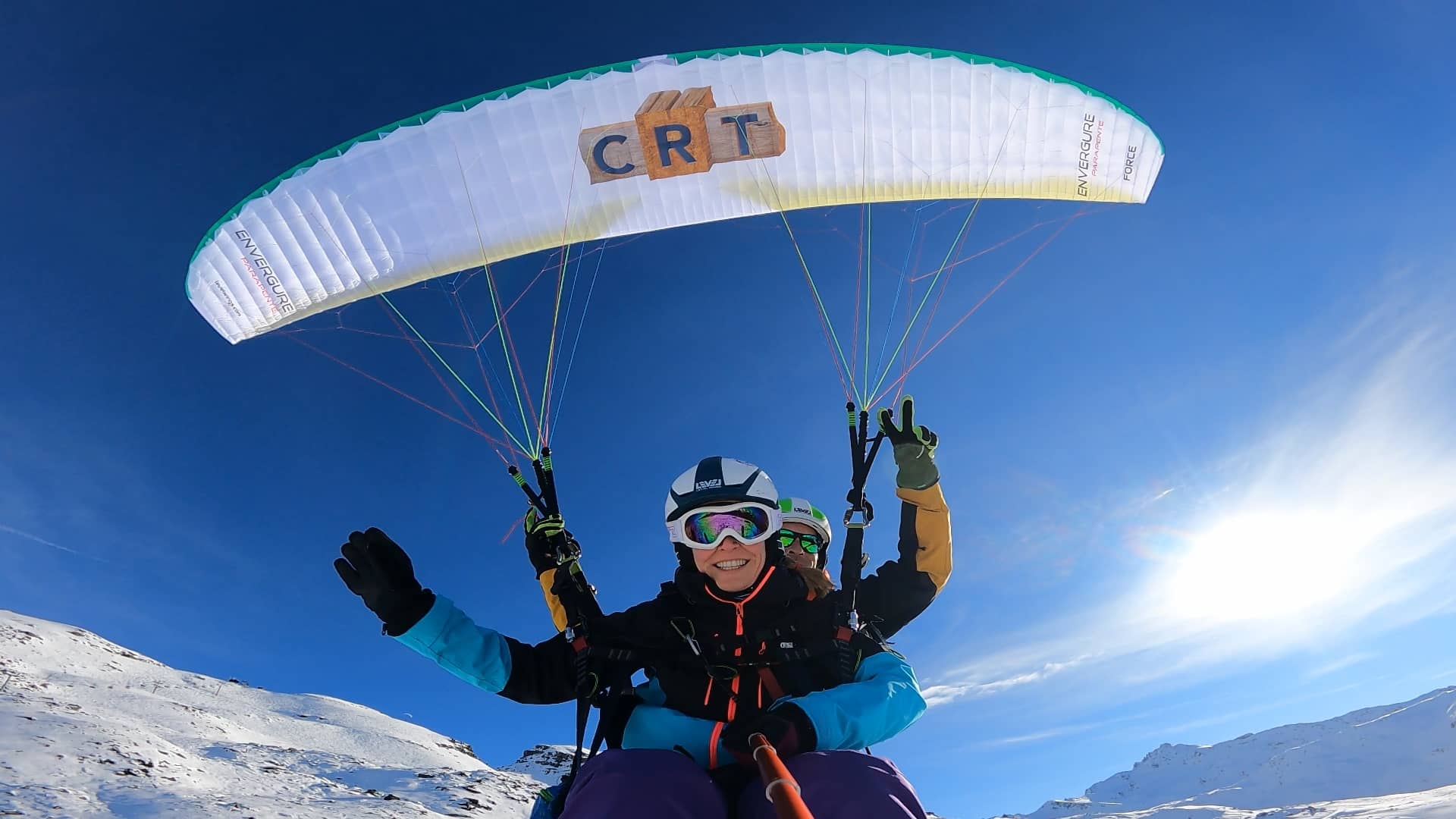 Envergure Parapente voile Level Wings CRT 2023