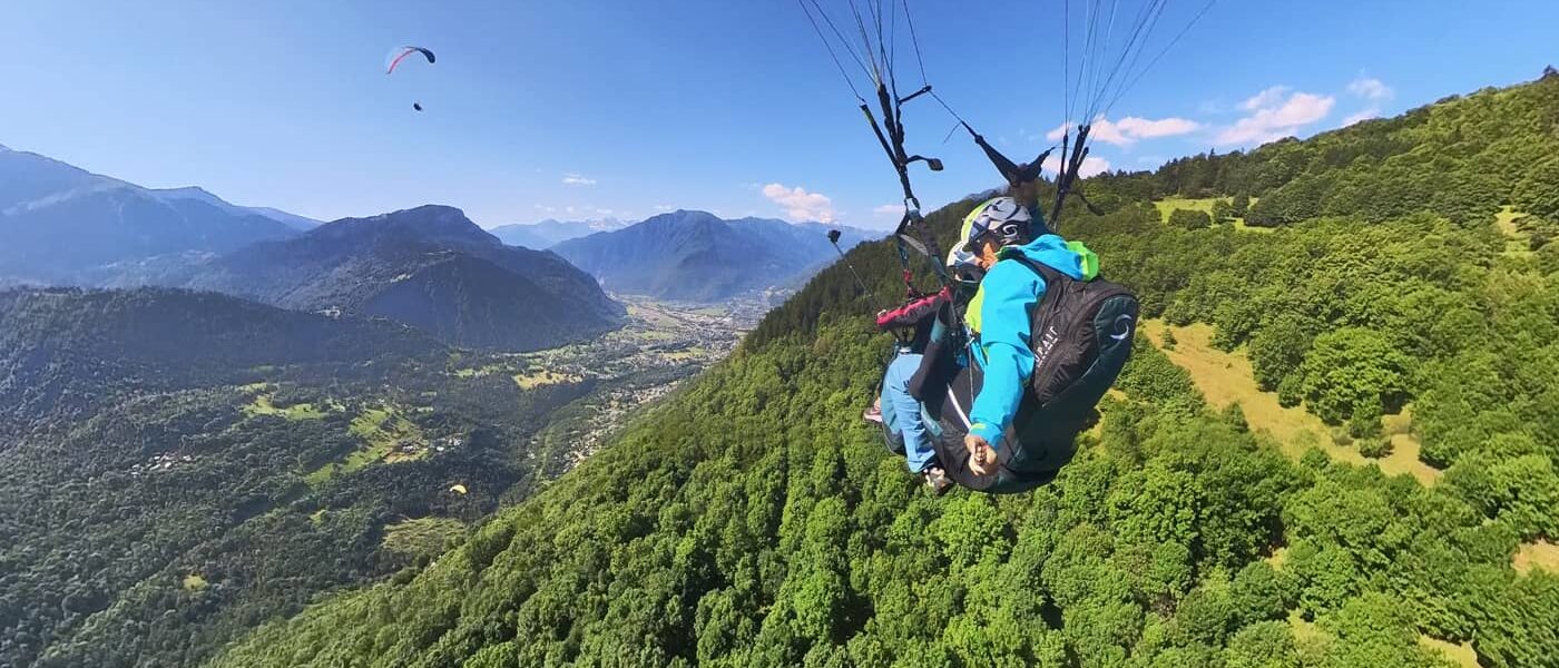 Vol biplace en parapente