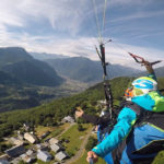 Vol en parapente en Savoie à Valmeinier dans la vallée de la Maurienne