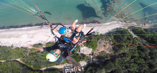 Paraglider of Corsica