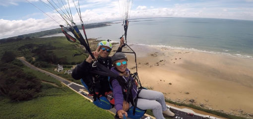 Paragliding spot in Beg Léguer