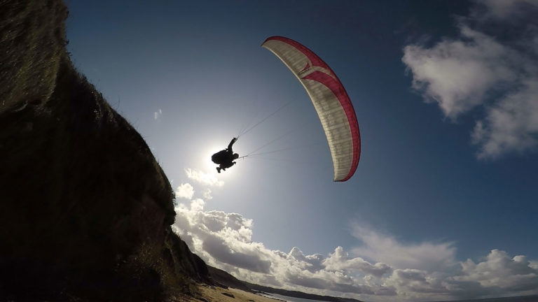 Free flight in Brittany