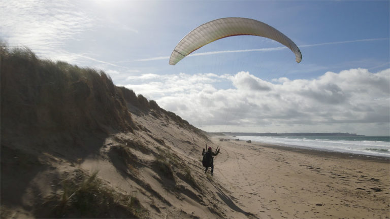 Dunes et mer à Biville