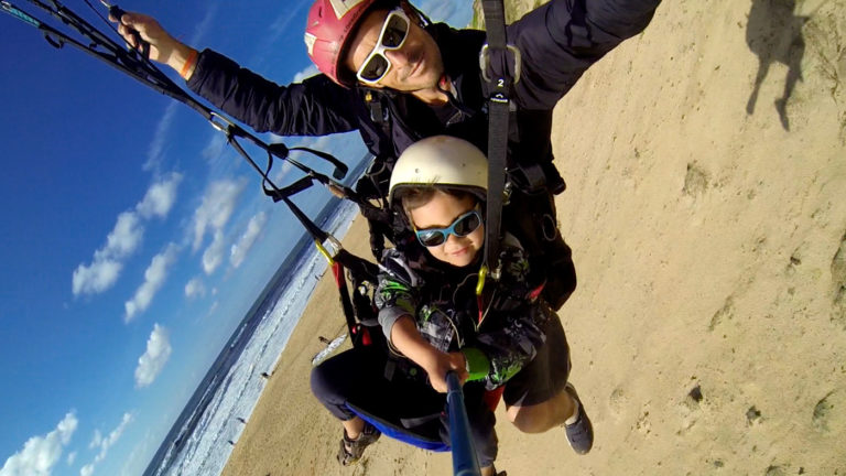 Paragliding tandem Capbreton