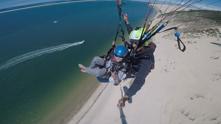 Paraglider Dune du Pilat