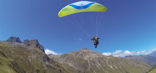 Paragliding in Col du Glandon Bottom