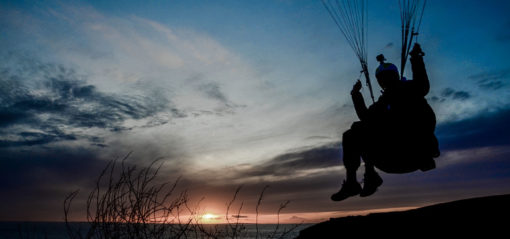 Parapente  Sunset