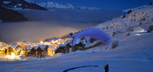 Valmeinier de nuit