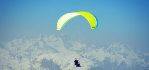 Paragliding in Valmeinier